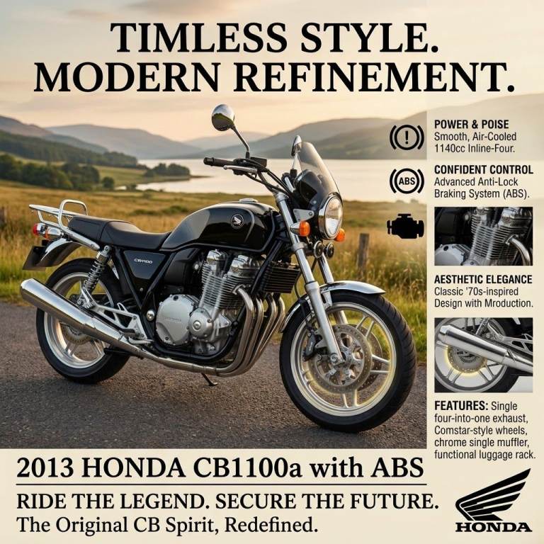 Honda, CB1100 ABS 2013, 1140 (cc)