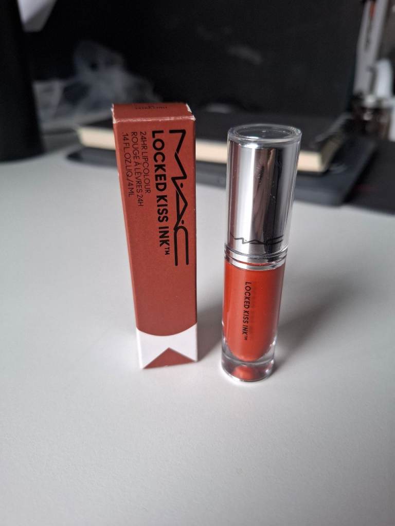 Brand New M•A•C 24Hr Colour Lipstick - Shade 99 Extra Chili - Locked Kiss Ink 