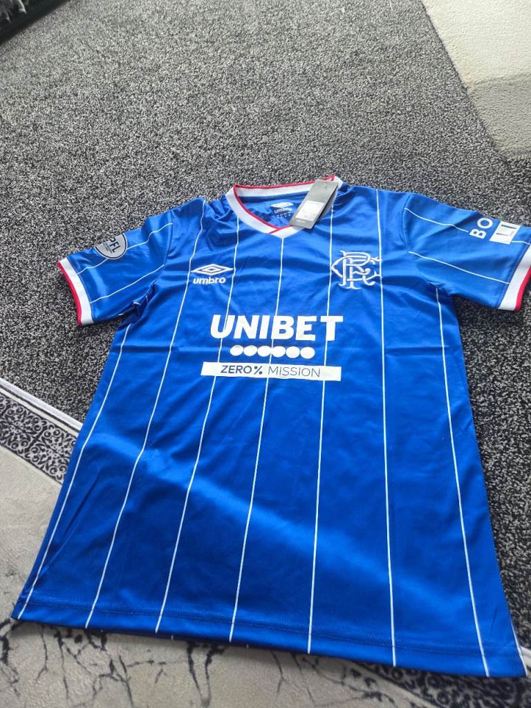 Rangers new season home tops