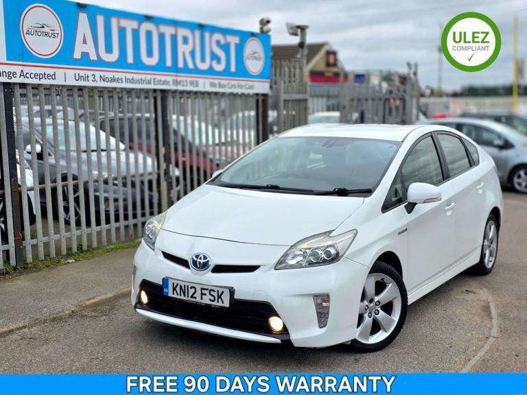 2012 Toyota Prius 1.8 VVTi T Spirit 5dr CVT Auto HATCHBACK Petrol/Electric Hybrid Automatic