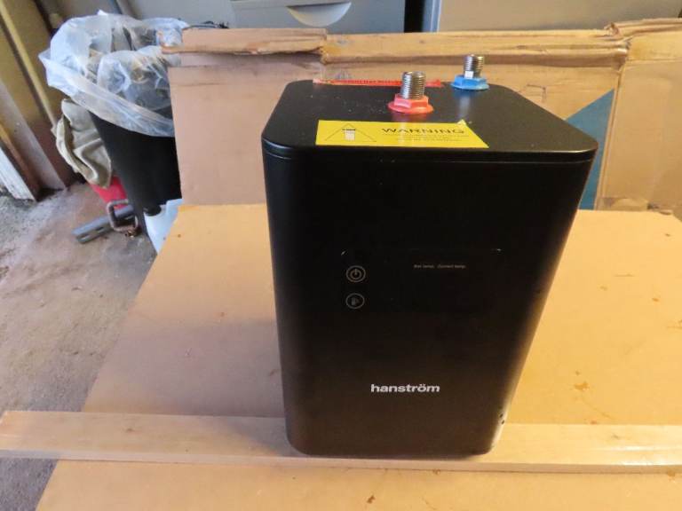 Hanstrom Hot Water Boiler & Tap