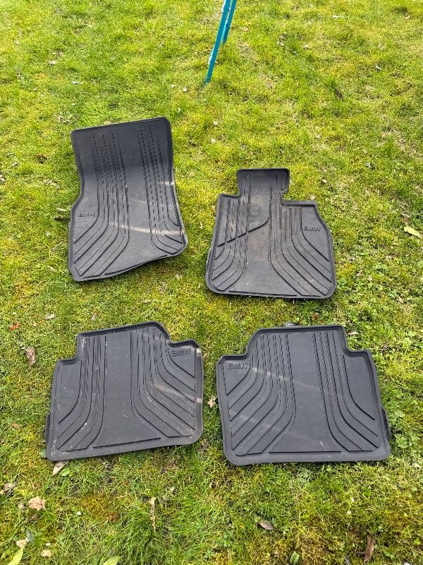 BMW F30 3 Series - Genuine Rubber Floor Mats