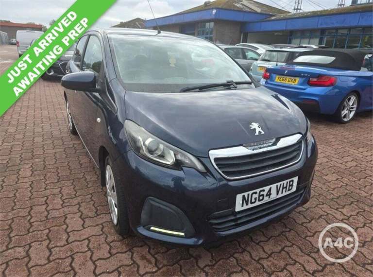 2015 Peugeot 108 1.0 VTi Active Hatchback 5dr Petrol 2 Tronic Euro 5 Euro 5 (68 ps) Hatchback Pet...