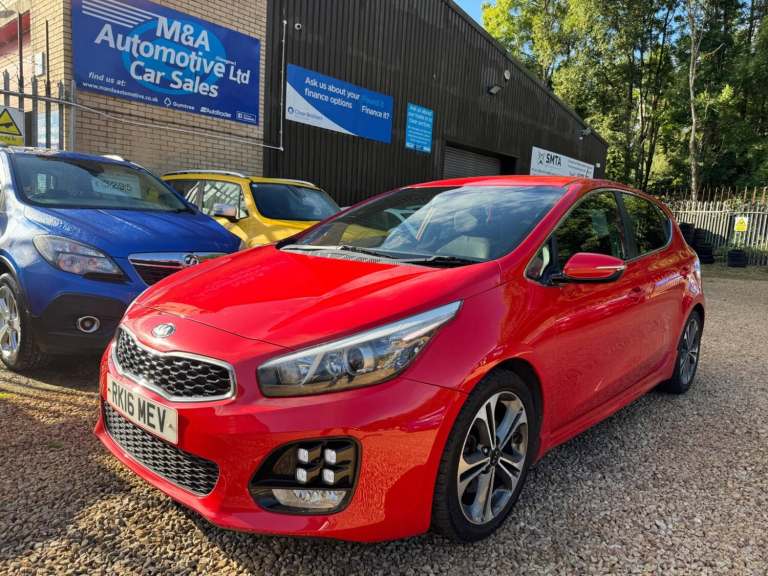 2016 Kia Ceed 1.6 CRDi ISG GT-Line 5dr HATCHBACK DIESEL Manual