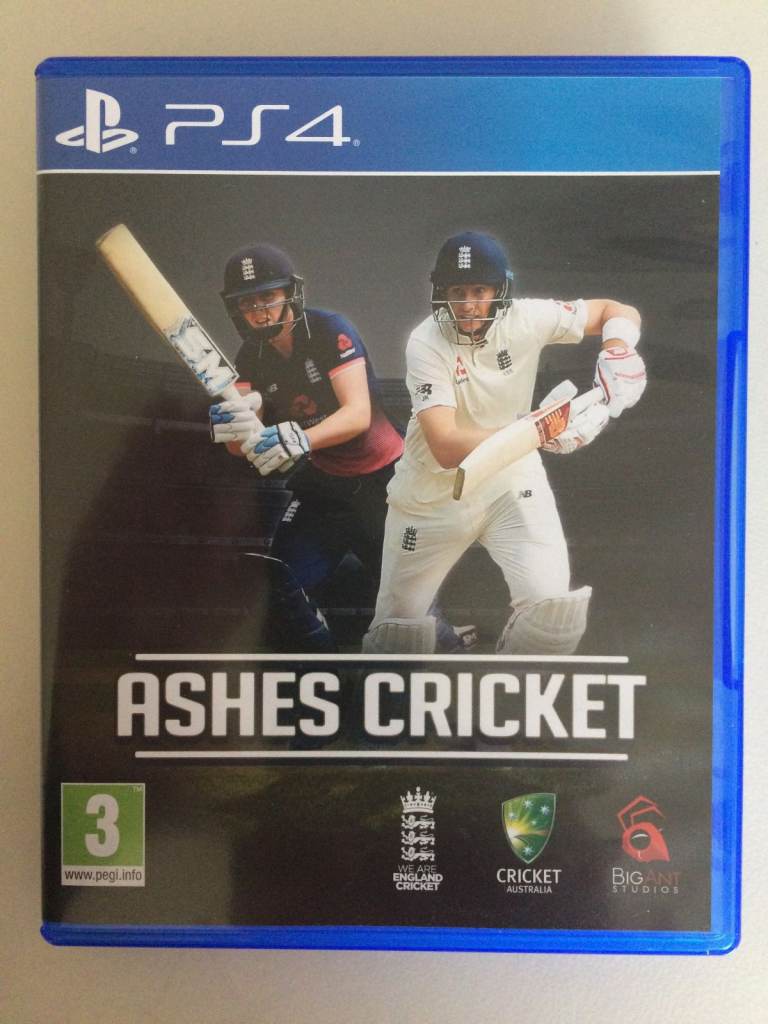 Ashes Cricket game - PS4