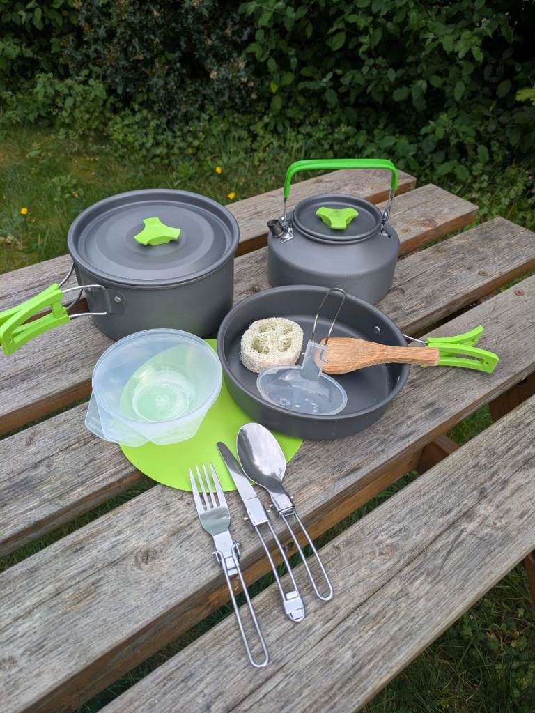 Camping cookware kit