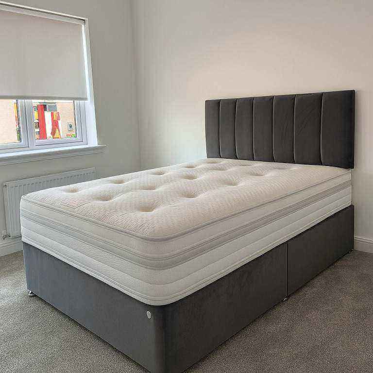 🛏️ Luxury 4ft6 Double Divan Bed | Mattress Included | Best Price UK