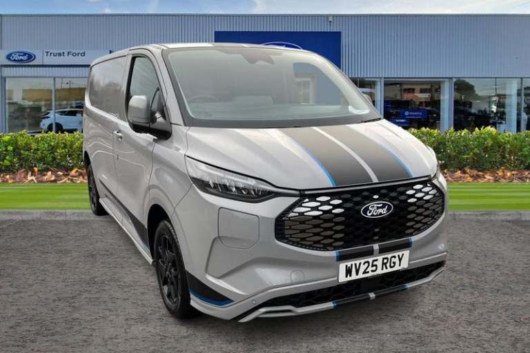 2025 Ford E-Transit 320 Sport AUTO L1 SWB RWD 160kW 65kWh Low Roof Automatic Panel Van Electric A...