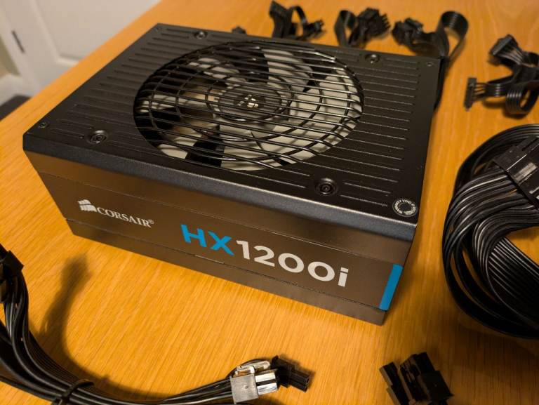 Corsair 1200w HX1200i power supply (ATX PSU, modular, platinum)