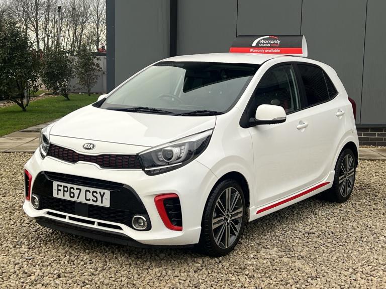 KIA PICANTO 1.0 GT-Line White Manual Petrol 2017