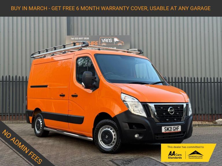2021 Nissan NV400 2.3 dCi 33 Tekna Panel Van 5dr Diesel Manual FWD L1 H1 Euro 6 (135 ps) Panel Va...