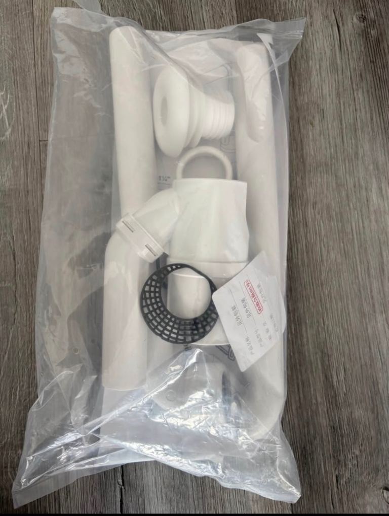 Universal basin sink waste drain p trap kit- new 