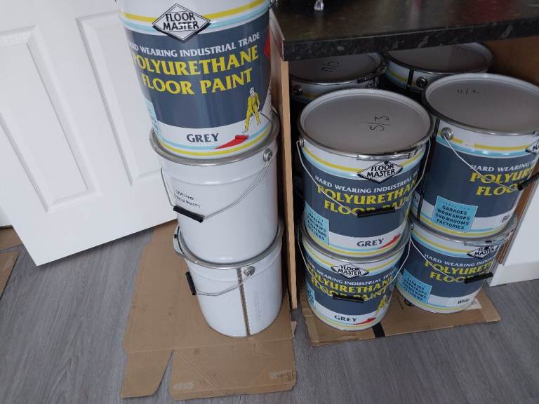 Polyurethane floor paint 