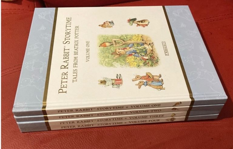Peter Rabbit Storytime Tales by Beatrix Potter - Complete 4 Volume Set