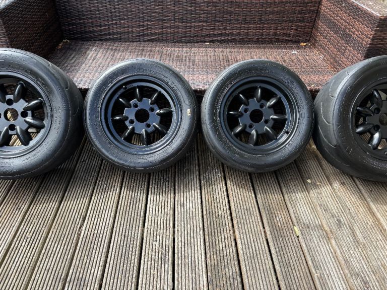 Caterham / Kit Car 13” Minilite Style Alloy Wheels with Avon ZZR Tyres