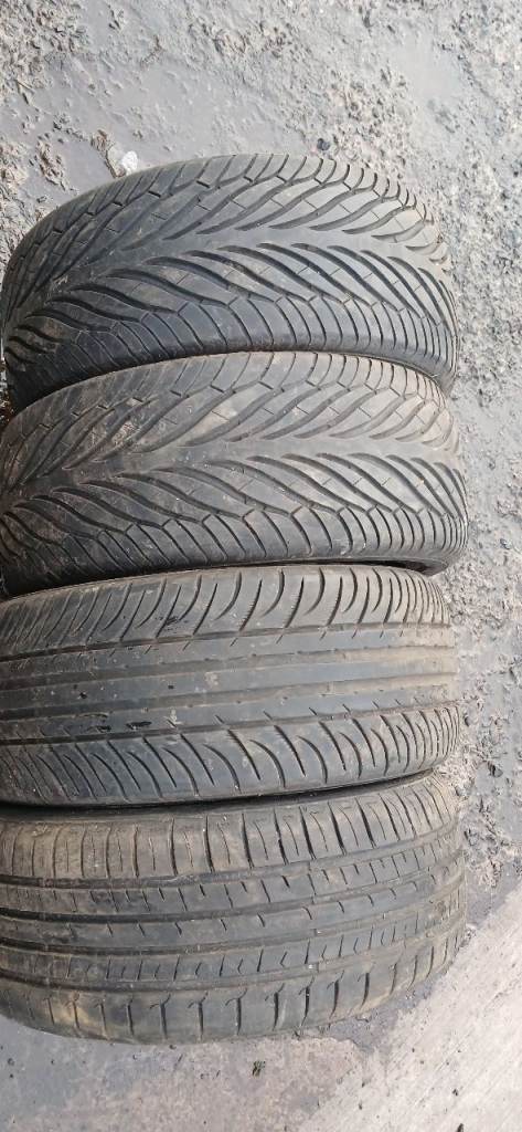 225 50 16 Tyres x4 Excellent Treads