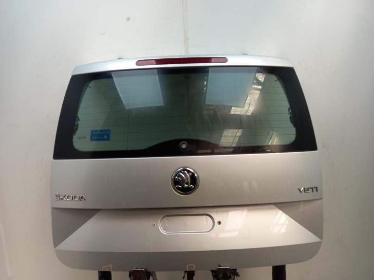 Skoda Yeti Boot Lid Tailgate 2014-2019 5 Door Hatchback Silver