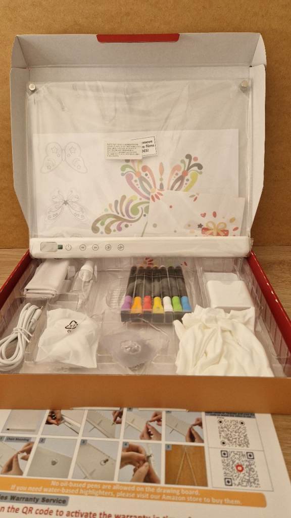 Luminous LED Drawing Board for Kids – BNIB