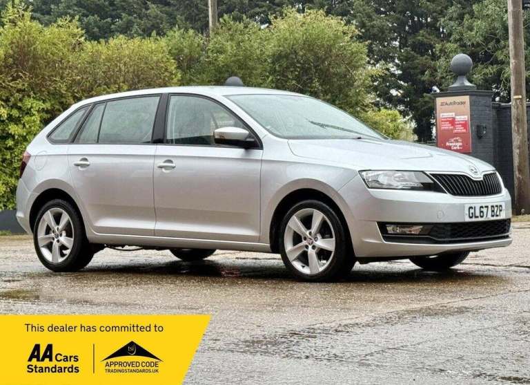 2017 Skoda Rapid Spaceback 1.0 TSI SE Tech Euro 6 (s/s) 5dr Hatchback Petrol Manual
