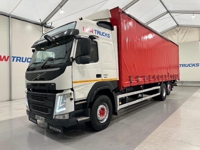 Volvo FM 330 6x2 Rear Lift Sleeper Cab Curtainsider