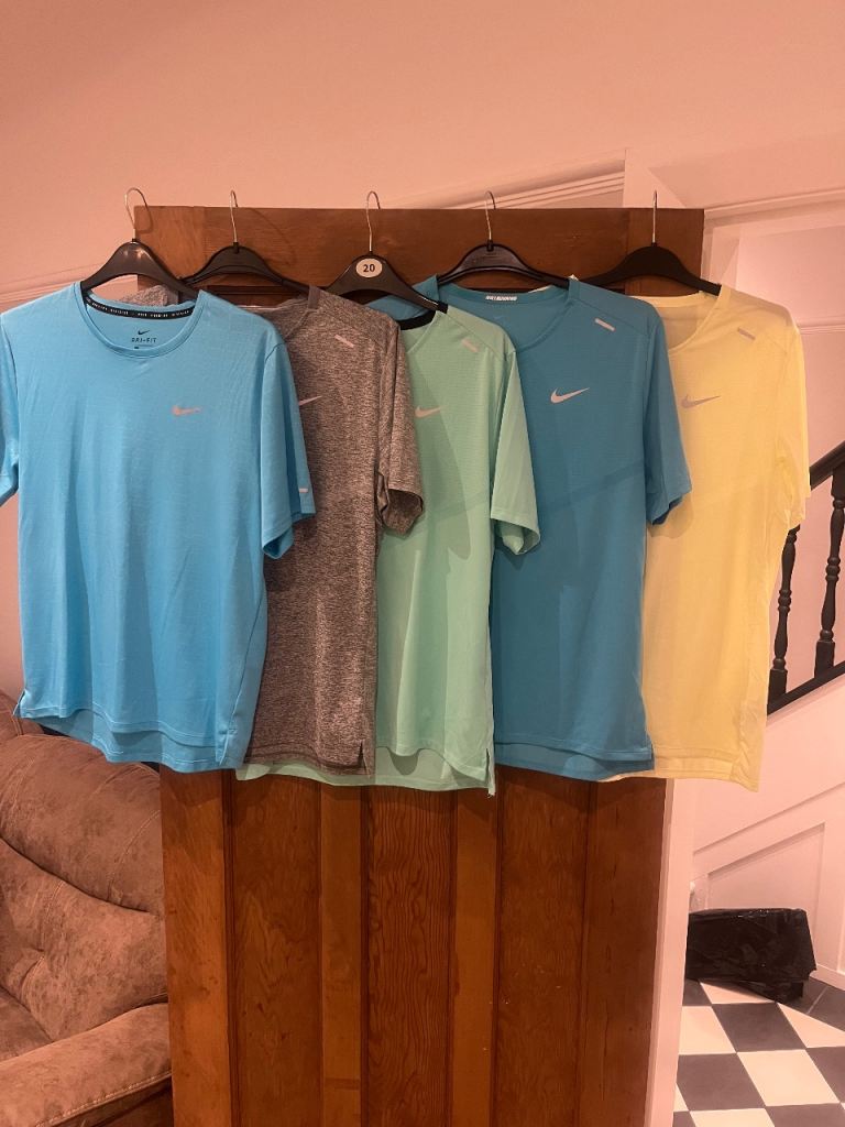 Nike Men’s Dri-Fit T-Shirts Bundle x5