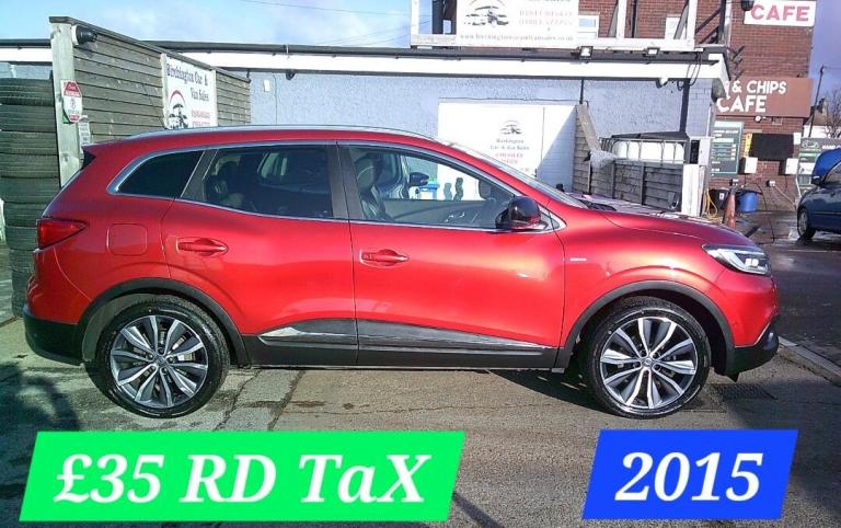 2015 Renault Kadjar 1.6 DCi SIGNATURE BOSE DIESEL **£35 RD TAX** VGC SATNAV  2015 65 PAN ROOF  HA...