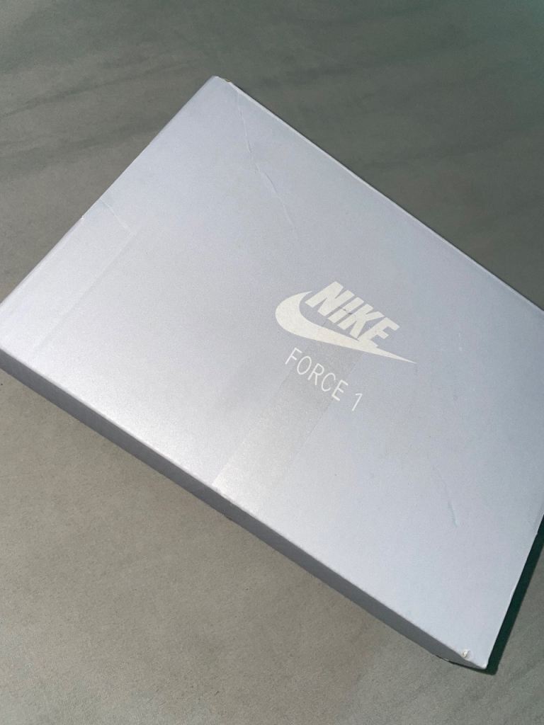New Nike Air Force 1 Kids Trainers – White
