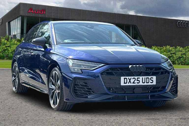 2025 Audi A3 S3 TFSI Black Edition Quattro 5dr S Tronic Hatchback Petrol Automatic