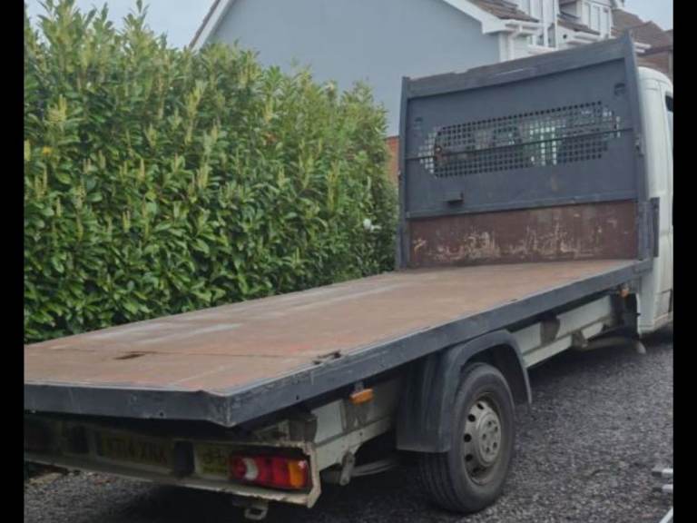 Fiat Ducato 14ft flat bed body no vat 