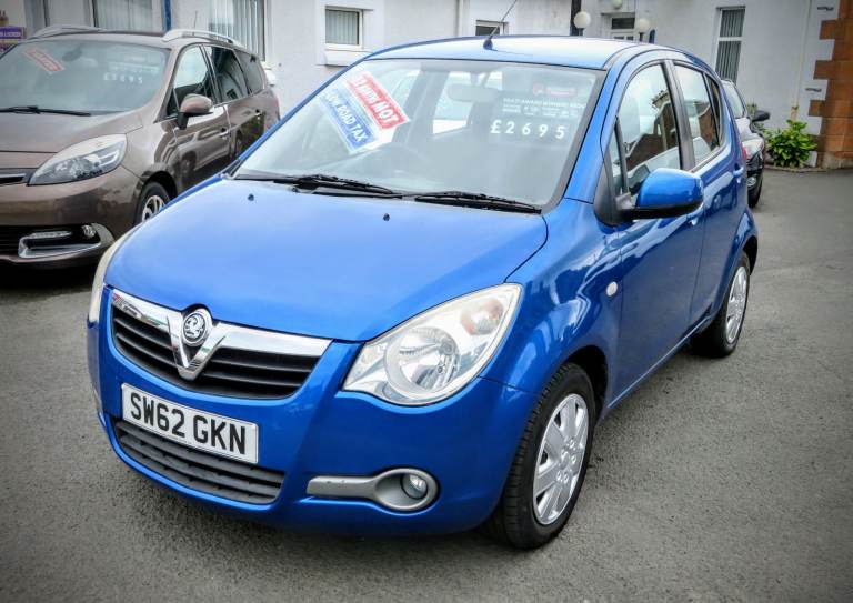 13/62 Vauxhall Agila 1.0S Ecoflex MPV 5dr.**£20 Tax, 2 Owners, 12m MOT, Part History, All Books**