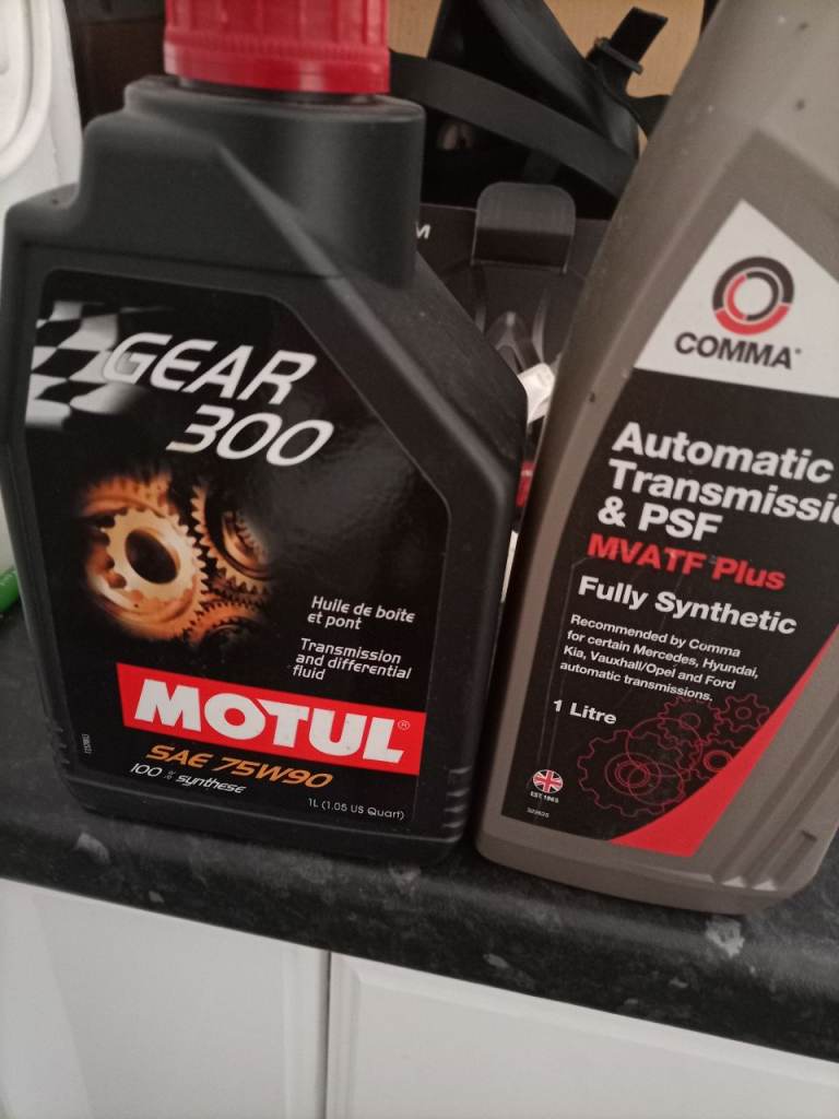 Gear oil and transmission fluid 