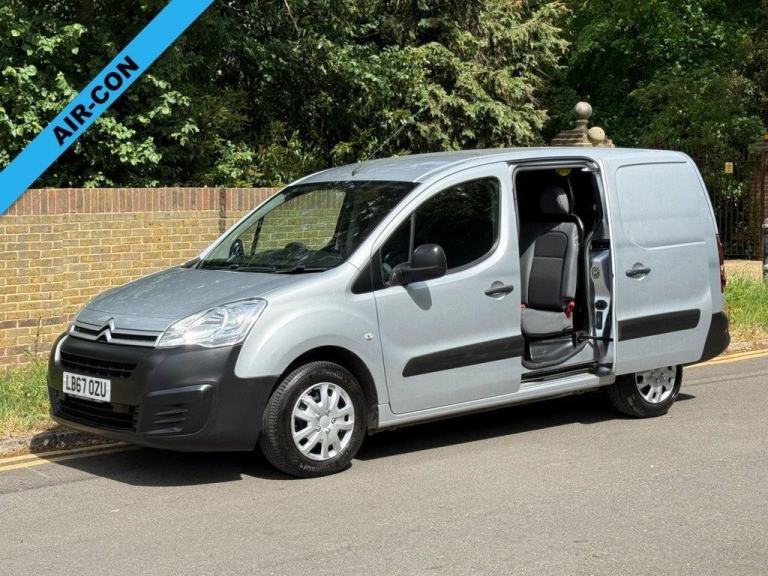 2018 67 CITROEN BERLINGO 1.6 BLUEHDI 725 X 100BHP L2 LWB 6 SEATER CREW/PANEL VAN