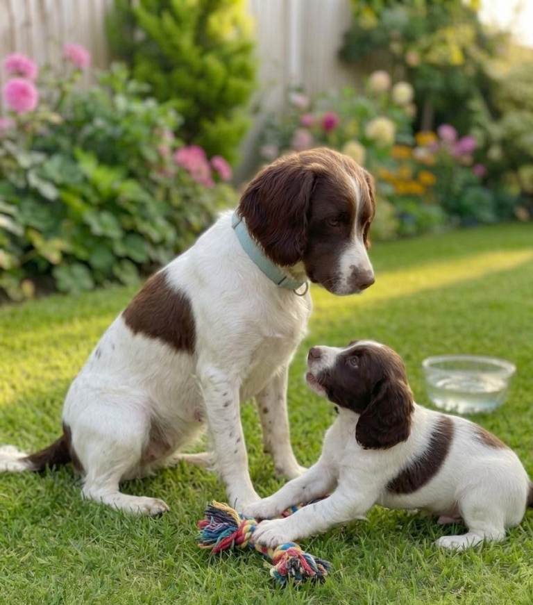 Cocker spaniel puppy 