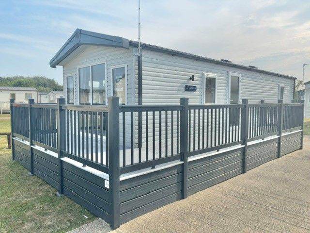 BRAND NEW STATIC CARAVAN FOR SALE AT BROADLAND SANDS HOLIDAY PARK - BUY TODAY, GET THE KEYS TODAY!