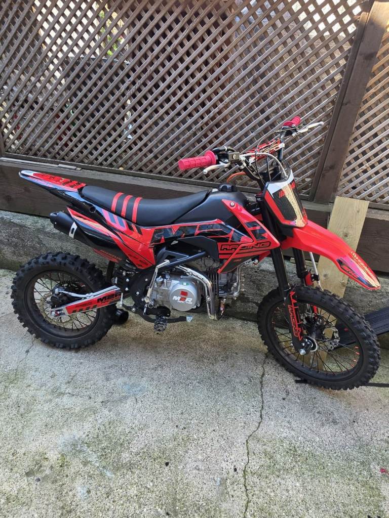 140cc 86cm red dirt bike