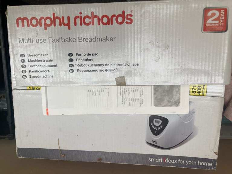 Morphy Richards Fastbake Breadmaker