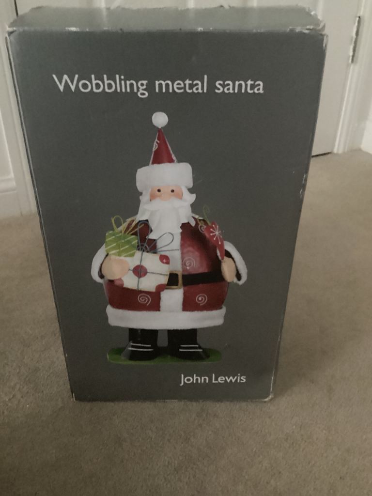 Wobbling Christmas Santa 