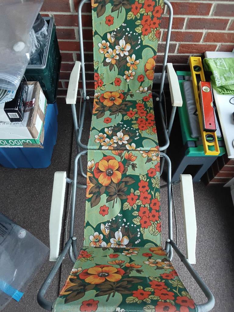 Folding camping chairs