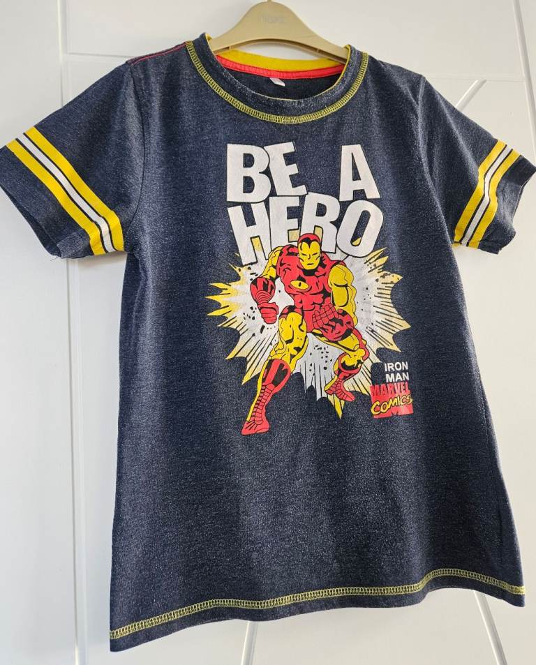 Kids Iron Man T-Shirt -  Good Condition