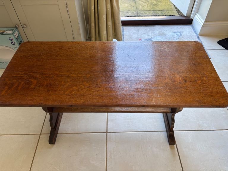 Wooden Trestle Table