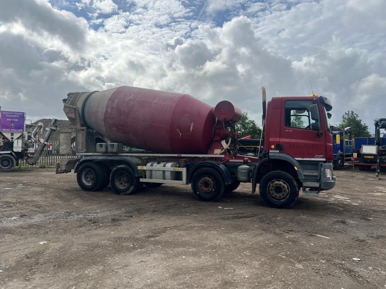2018(68) DAF CF 410 MCPHEE MIXER, LARGE 10 CUBE DRUM , EX PLC, FULL MOT