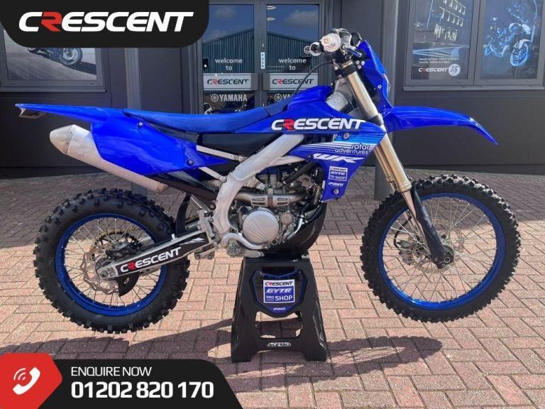 YAMAHA WR250F / WRF250 2024 - 125 HOURS FROM NEW - CRESCENT SUPPLIED