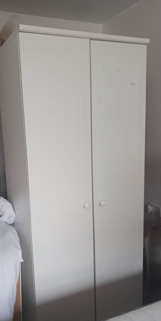 image for Double and single wardrobes, plus chest of drawers 