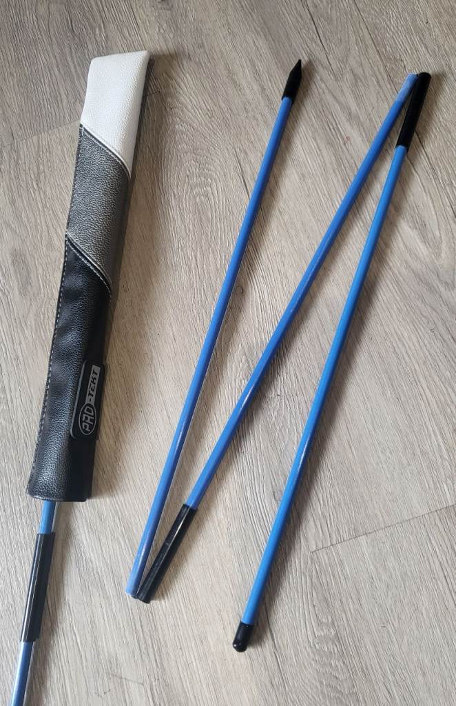2 Golf Alignment sticks + Headcover
