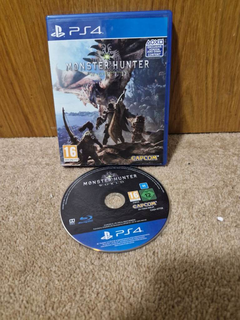 Monster hunter world ps4