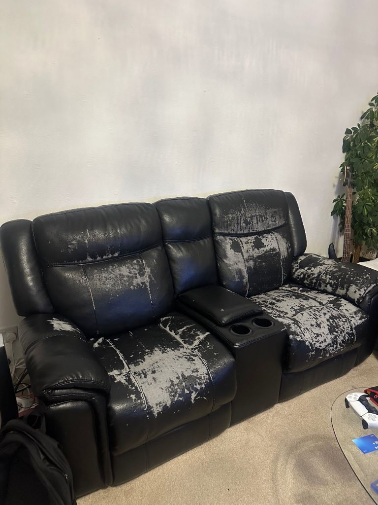 Leather sofas