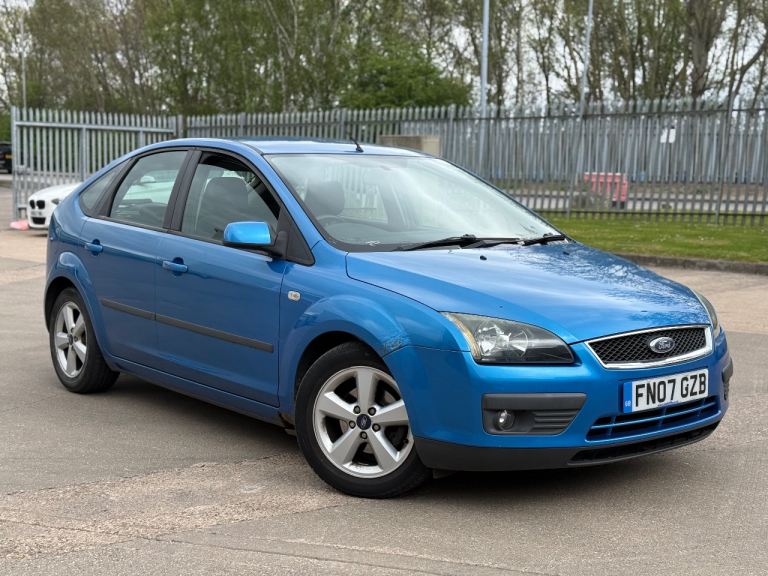 2007 Ford Focus 1.6 Zetec Climate 5dr Hatchback Blue