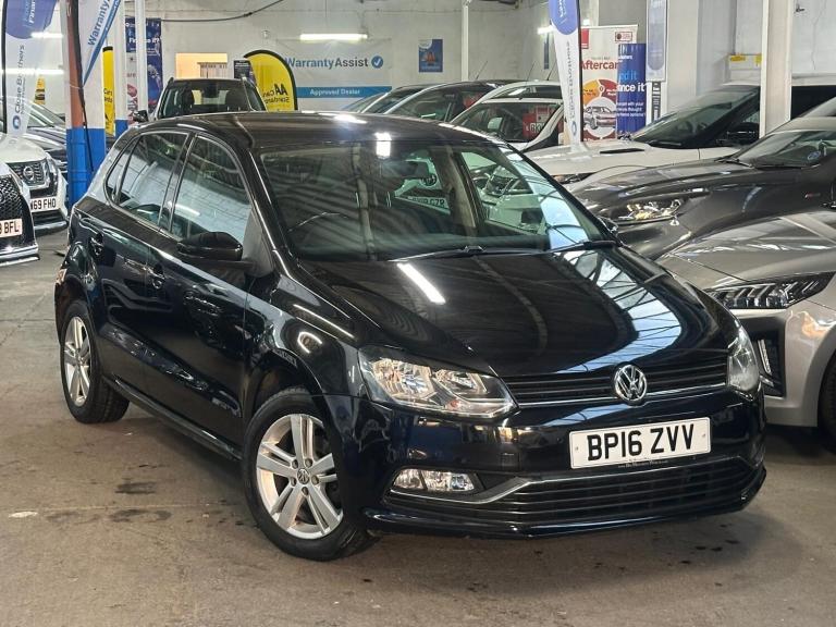 2016 Volkswagen Polo 1.2 TSI BlueMotion Tech Match Hatchback 5dr Petrol Manual Euro 6 (s/s) (90  ...