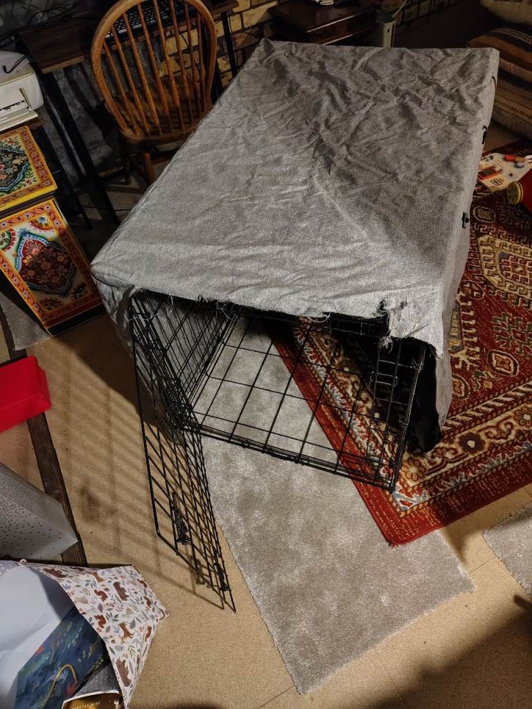 Large dog crate 
