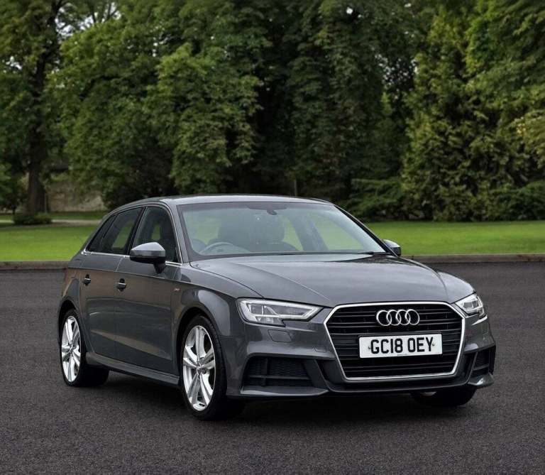2018 Audi A3 2.0 TFSI S line Sportback 5dr Petrol Manual Euro 6 (s/s) (190 ps) Hatchback Petrol M...